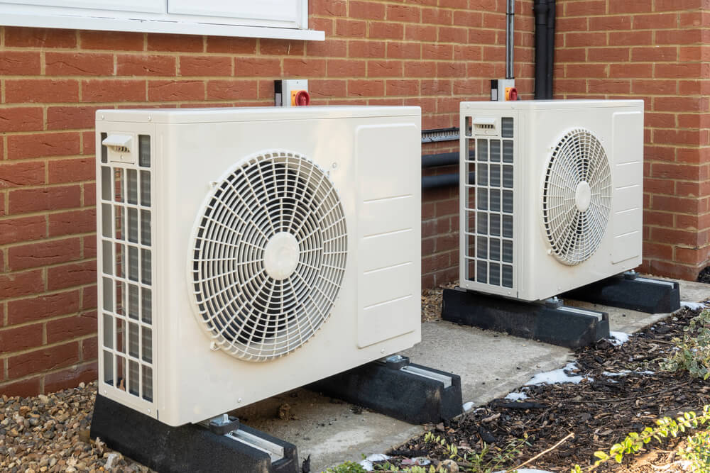 air source heat pumps